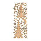 Заготовка для декорування Фабрика Декору (ДВП 3мм) набір №153 FDSBK-153