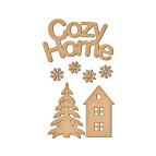 Заготовка для декорування Фабрика Декору (ДВП 3мм) набір №161 FDSBK-161