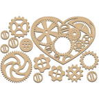 Заготовка для декорування Фабрика Декору (ДВП 3мм) набір №178 FDSBK-178