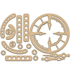 Заготовка для декорування Фабрика Декору (ДВП 3мм) набір №182 FDSBK-182