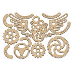 Заготовка для декорування Фабрика Декору (ДВП 3мм) набір №189 FDSBK-189