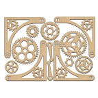 Заготовка для декорування Фабрика Декору (ДВП 3мм) набір №194 FDSBK-194