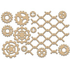 Заготовка для декорування Фабрика Декору (ДВП 3мм) набір №198 FDSBK-198