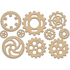 Заготовка для декорування Фабрика Декору (ДВП 3мм) набір №208 FDSBK-208