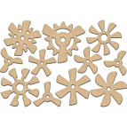 Заготовка для декорування Фабрика Декору (ДВП 3мм) набір №210 FDSBK-210