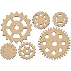 Заготовка для декорування Фабрика Декору (ДВП 3мм) набір №211 FDSBK-211