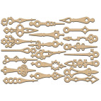 Заготовка для декорування Фабрика Декору (ДВП 3мм) набір №212 FDSBK-212