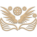 Заготовка для декорування Фабрика Декору (ДВП 3мм) набір №217 FDSBK-217