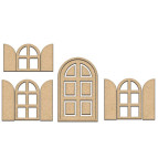 Заготовка для декорування Фабрика Декору (ДВП 3мм) набір №219 FDSBK-219