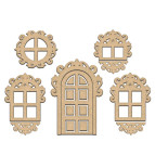 Заготовка для декорування Фабрика Декору (ДВП 3мм) набір №220 FDSBK-220