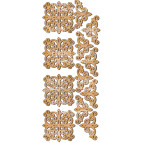 Заготовка для декорування Фабрика Декору (ДВП 3мм) набір №100 FDSBK-100