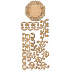 Заготовка для декорування Фабрика Декору (ДВП 3мм) набір №101 FDSBK-101