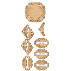 Заготовка для декорування Фабрика Декору (ДВП 3мм) набір №105 FDSBK-105