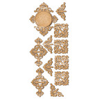 Заготовка для декорування Фабрика Декору (ДВП 3мм) набір №109 FDSBK-109