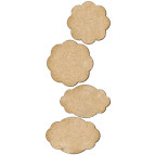 Заготовка для декорування Фабрика Декору (ДВП 3мм) набір №116 FDSBK-116