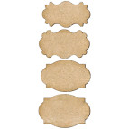 Заготовка для декорування Фабрика Декору (ДВП 3мм) набір №117 FDSBK-117