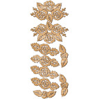 Заготовка для декорування Фабрика Декору (ДВП 3мм) набір №120 FDSBK-120