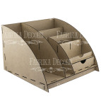 Заготовка для декорування Фабрика Декору (ДВП 3мм) Настільний органайзер FDPO-014