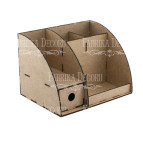 Заготовка для декорування Фабрика Декору (ДВП 3мм) Настільний органайзер FDPO-021