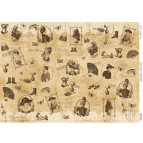 Декупажна карта 29,7*42см 55г/м Фабрика Декору FDCDA3-00065