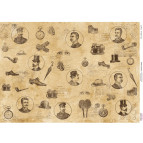 Декупажна карта 29,7*42см 55г/м Фабрика Декору FDCDA3-00066