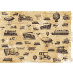 Декупажна карта 29,7*42см 55г/м Фабрика Декору FDCDA3-00067