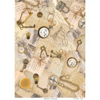 Декупажна карта 29,7*42см 55г/м Фабрика Декору FDCDA3-00090