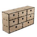 Заготовка для декорування Фабрика Декору (ДВП 3мм) Настільний органайзер FDPO-030