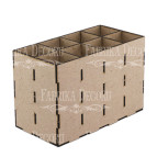 Заготовка для декорування Фабрика Декору (ДВП 3мм) Настільний органайзер FDPO-044