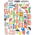 Стікери для творчості Фабрика Деккору №002 European holidays FDSTK-002