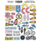 Стікери для творчості Фабрика Деккору №003 Specially for him FDSTK-003