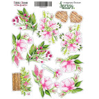 Стікери для творчості Фабрика Деккору №010 Spring blossom FDSTK-010