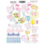 Стікери для творчості Фабрика Деккору №013 Little elefant FDSTK-013