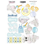 Стікери для творчості Фабрика Деккору №014 My little babe boy FDSTK-014