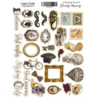 Стікери для творчості Фабрика Деккору №023 Shabby memory FDSTK-023