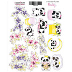 Стікери для творчості Фабрика Деккору №026 My little baby girl-1 FDSTK-026