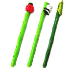 Гелева ручка з насадкою Бамбук та свістком Aipao/Sofun, пише синім 12027/12042