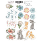 Стікери для творчості Фабрика Деккору №040 Baby&Mama-1 FDSTK-040