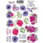 Стікери для творчості Фабрика Декору №059 Mind Flowers-1 FDSTK-059