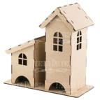 Заготовка для декорування Фабрика Декору (ДВП 3мм) Чайний будиночок 26,5*28*12,5см FDPO-171