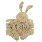 Заготовка для декорування Фабрика Декору (ДВП 3мм) Welcome-1 FDPO-126