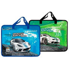 Папка-портфель А4 Kidis пластик на блискавці FC 7151 Sport Car