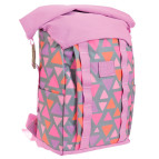 Рюкзак (ранець) м'який 1Вересня Yes 557309 T-61 Roll-top Colorful geometry 42*29*15см