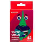 Крейда біла кругл. Kite Jolliers 12шт. K19-079-12