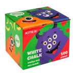 Крейда біла кругл. Kite Jolliers 100шт. K19-079-100