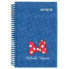 Зошит спіраль А5 80арк. Kite Minnie MI19-221