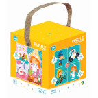 Гра dodo пазл 4в1 300131 Професії 22*22см 4 пазла