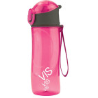 Пляшка для води Kite 530мл Время и Стекло VIS19-400-02 рожева