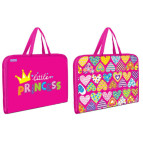 Портфель А4 1 Вересня YES пластик на блискавці FC 491607 Little Princess