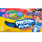 Гуаш Colorino набір 6кол. по 20мл. Mettalic 42628